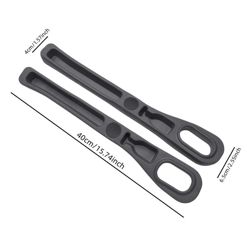Car Seat Side Filler, PU Leather Car Seat Side Storage Strip, Phone Key Ticket Holder, Car Interior Accessories for Stowing & Tidying