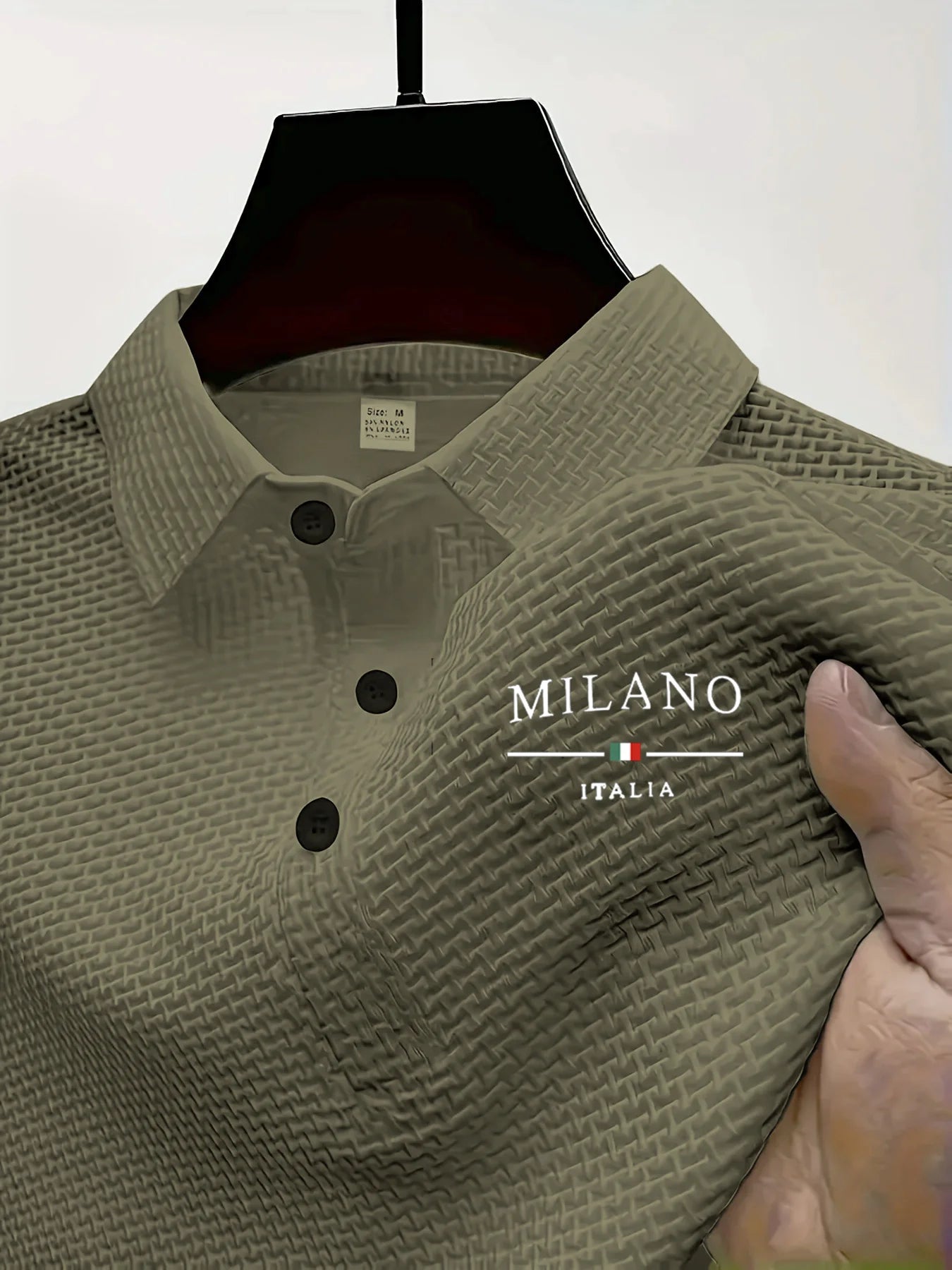 Men'S Short-Sleeved Polo Shirt