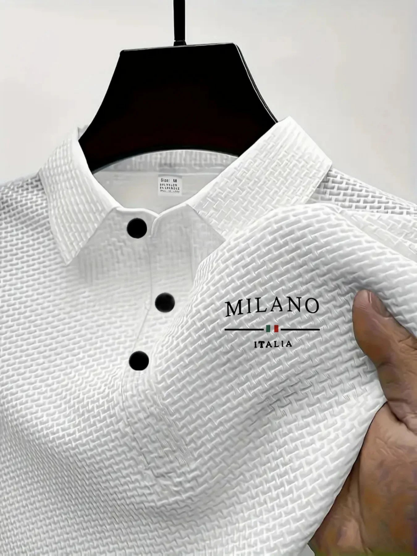 Men'S Short-Sleeved Polo Shirt
