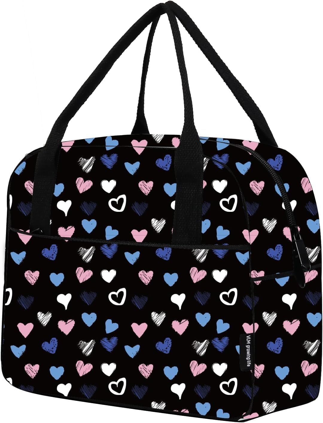 Lunch Bag,Lunch Box for Women Men,Reusable Insulated Lunch Tote,Small Leakproof Cute Lunch Cooler with High Capacity for Work,Picnic,Camping