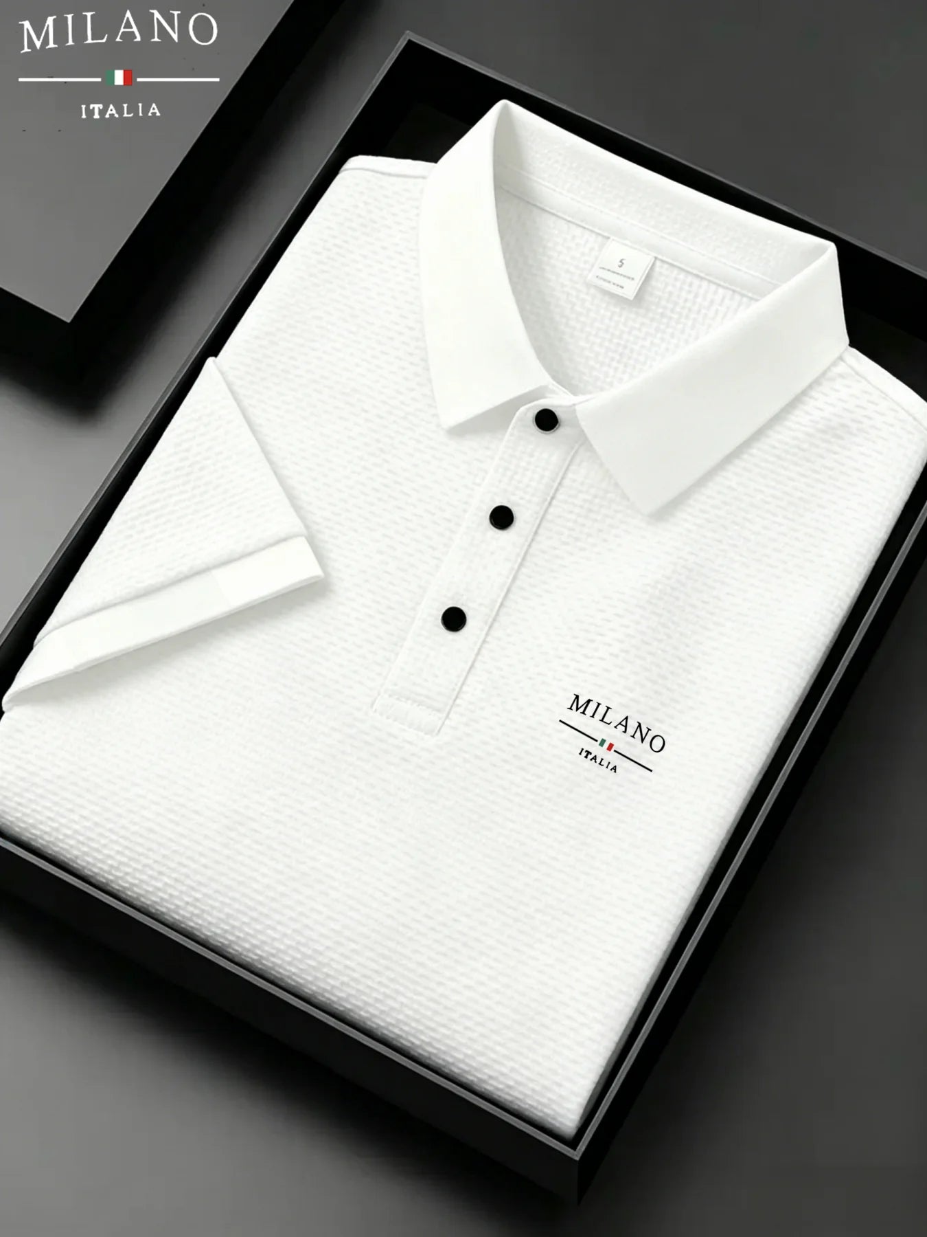 Men'S Short-Sleeved Polo Shirt