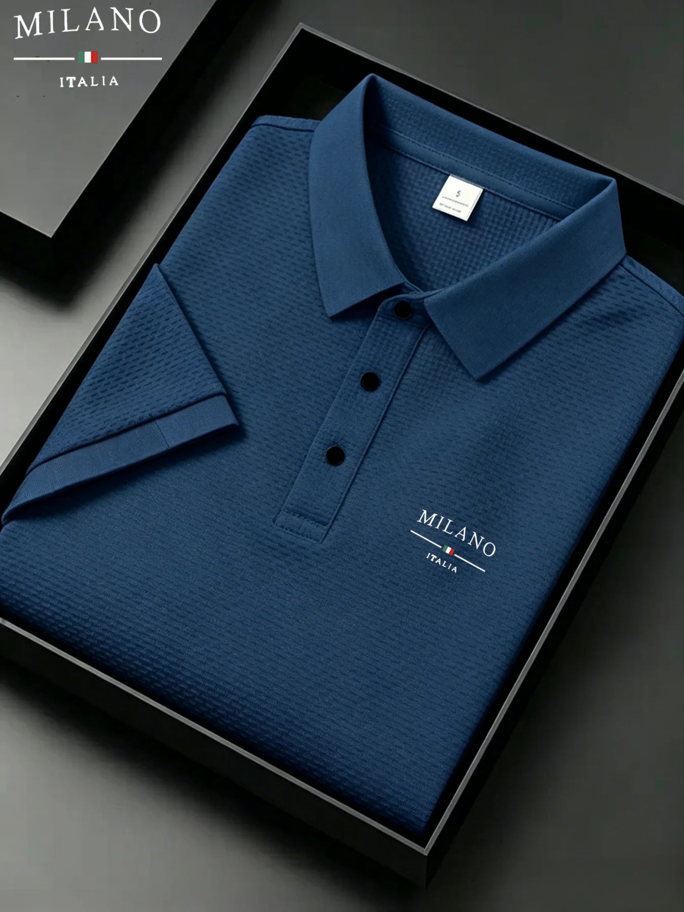 Men'S Short-Sleeved Polo Shirt