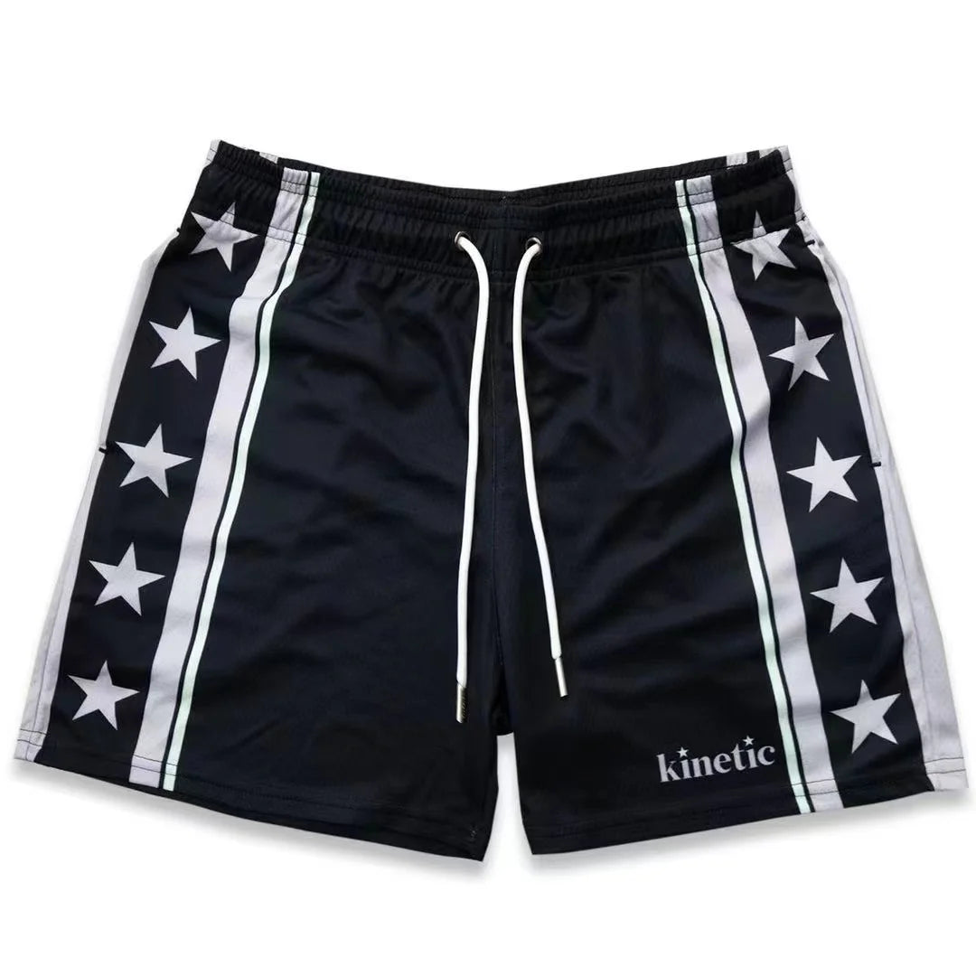 KINETIC Basic Shorts NEW Men'S Casual Shorts Fitness Sports Pants Summer Gymworkout Men Women Classic GYM Mesh Shorts
