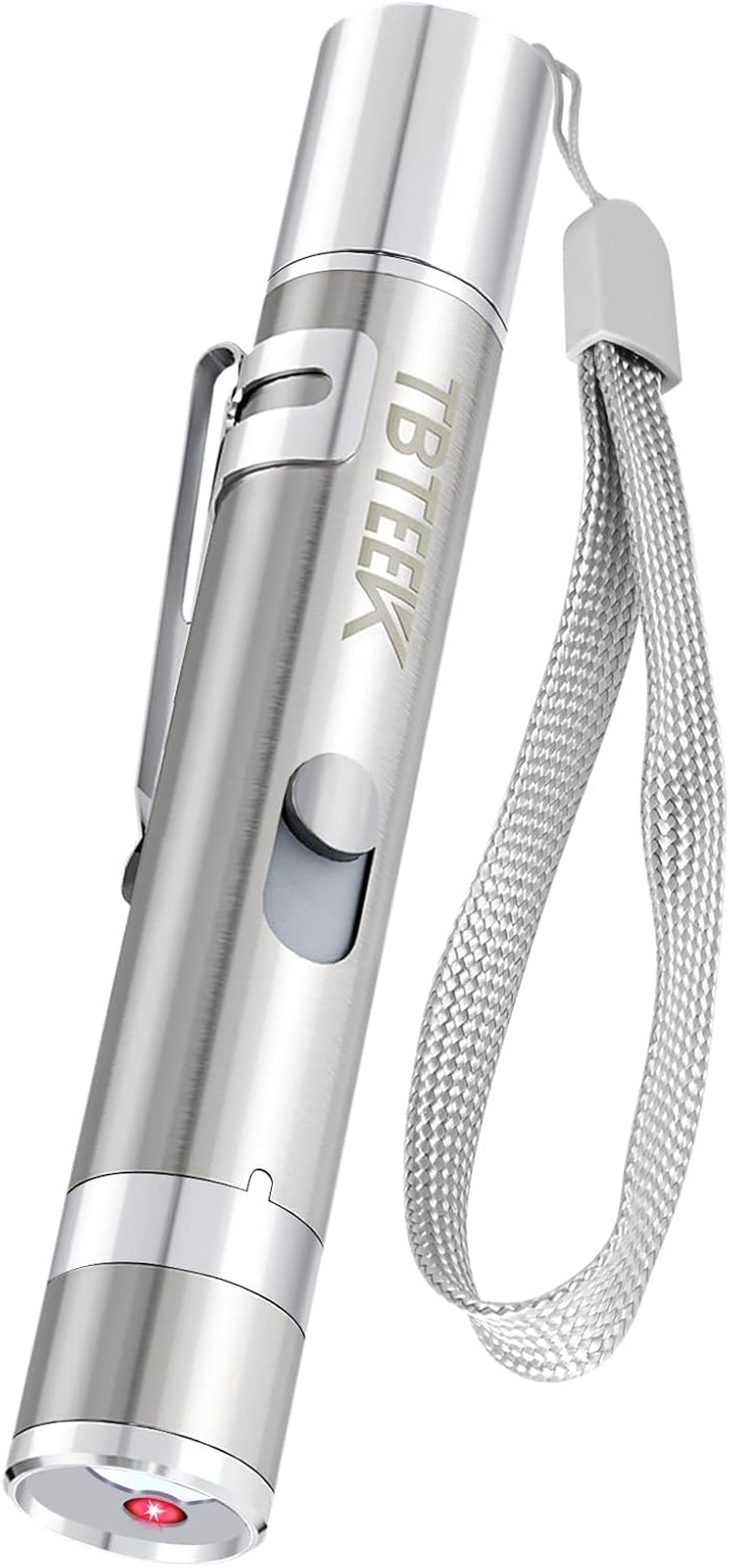 Cat Toys, USB Rechargeable Kitten Toy, 3 Light Modes & 5 Adjustable Patterns, Portable Interactive Pet Dog Cat Mouse Toy for Fun Chase Play Exercise