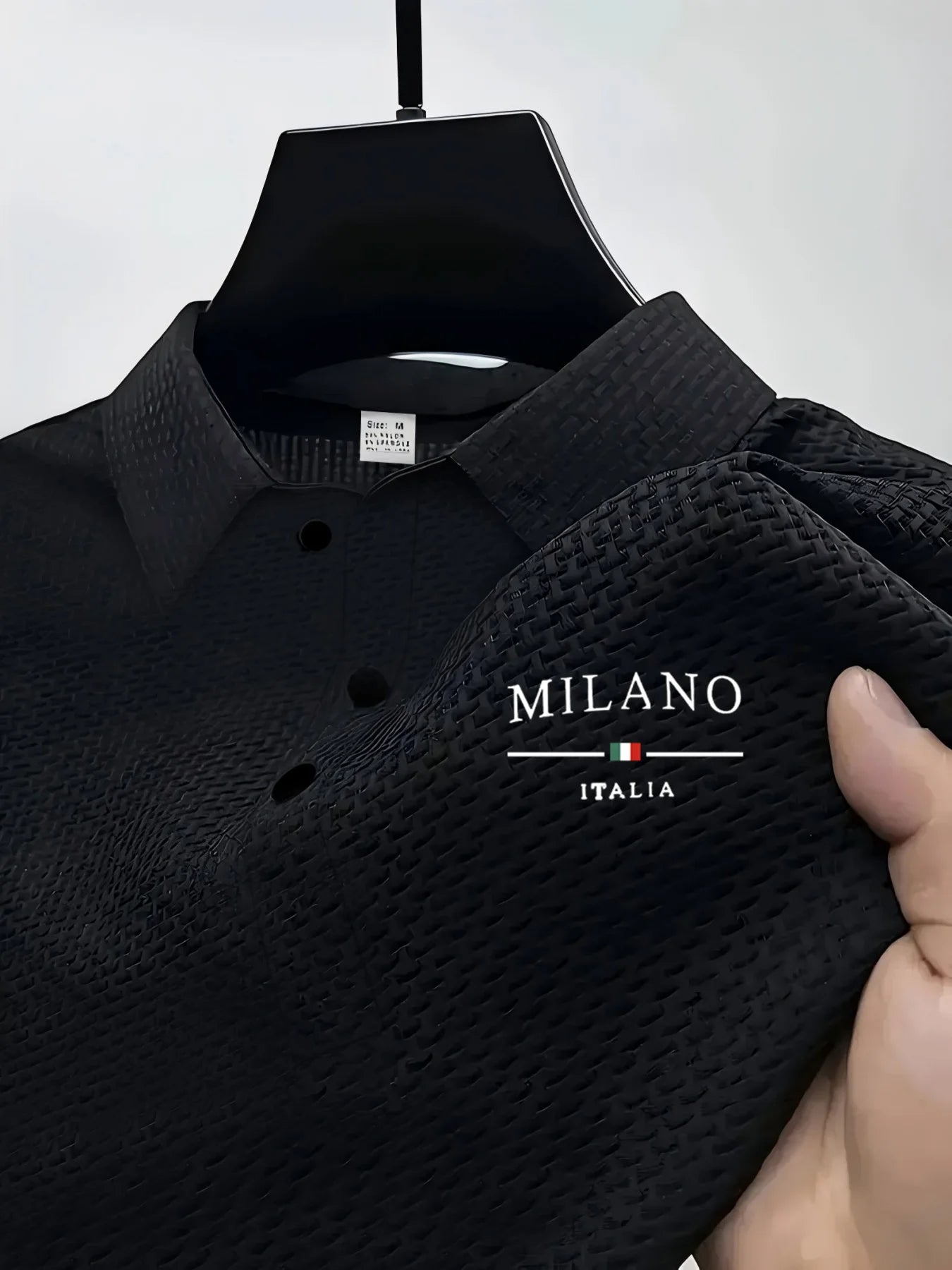 Men'S Short-Sleeved Polo Shirt