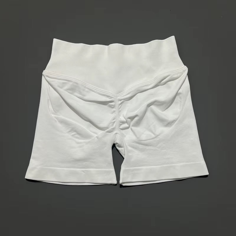 Shorts 4.5" Women Fitness Sports Biker Shorts Low Waist Gym Short Workout Scrunch Butt Yoga Seamless Leggings