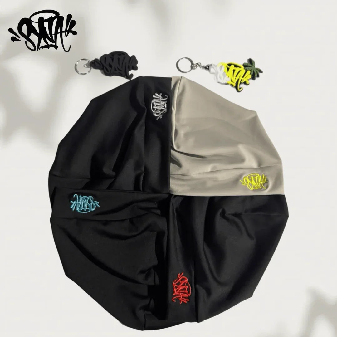 Sy Skull Hat Embroidered Knitted Hat Trendy Brand Street Air Cooled Hat for Autumn and Winter Warmth