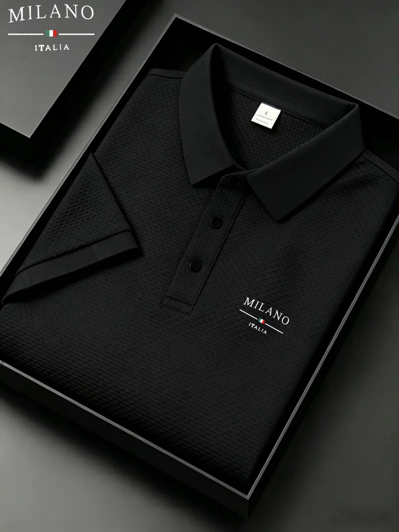 Men'S Short-Sleeved Polo Shirt