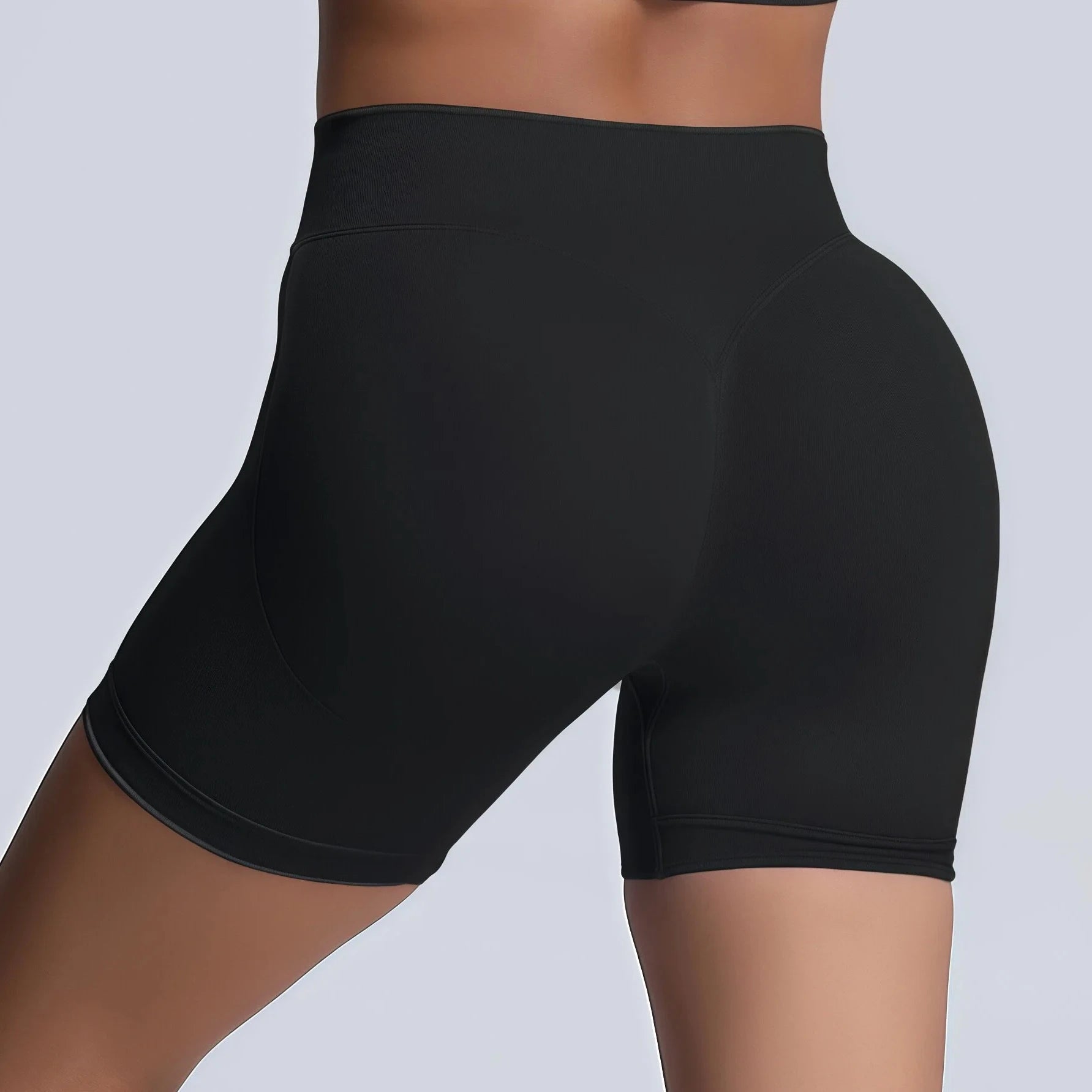 Shorts 4.5" Women Fitness Sports Biker Shorts Low Waist Gym Short Workout Scrunch Butt Yoga Seamless Leggings