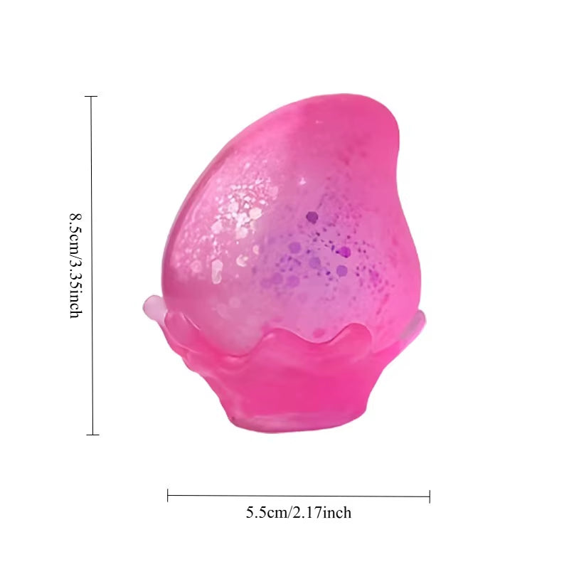 Squishy Water Drop Sensory Toys Slow Rebound Maltose Stress Balls Fidget Toys Stress Relief Decompression Toy for Adult Gifts