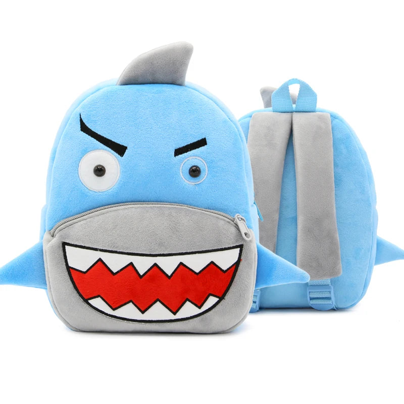 Cute Animals Cartoon Plush Children Backpacks Schoolbag Girls Boys Casual Baby Bags
