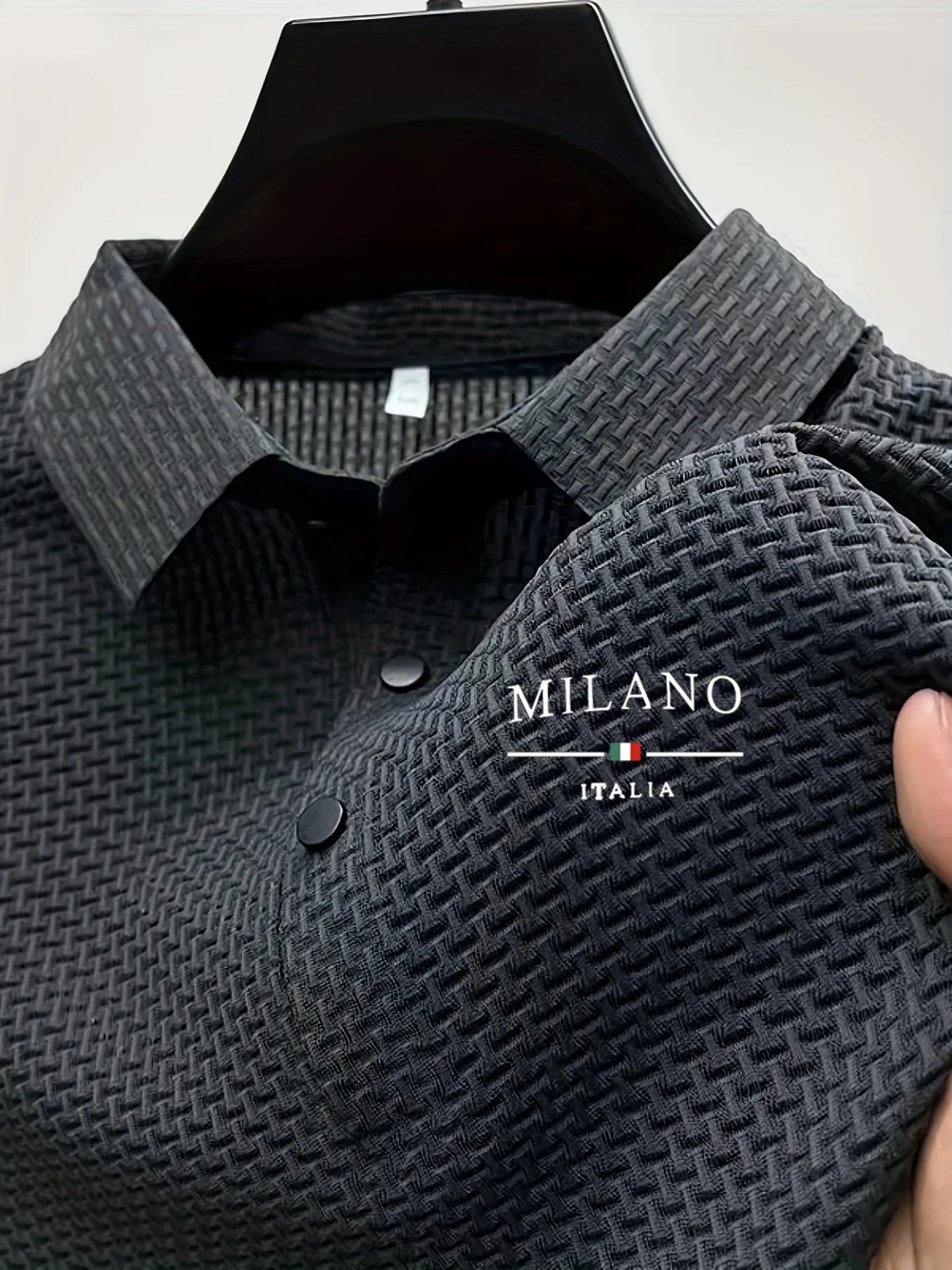 Men'S Short-Sleeved Polo Shirt